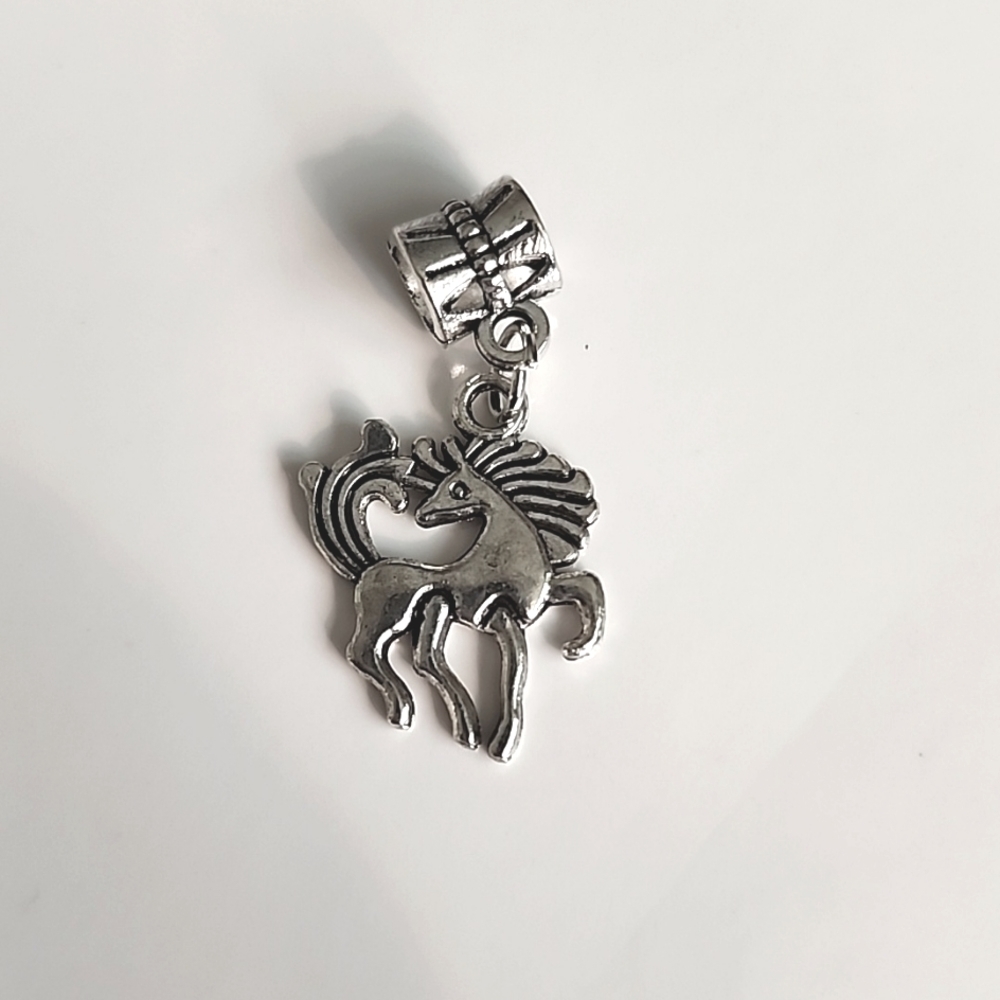UNICORN Charm for European Style Bracelets Fits Pandora Systems